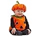 Produktbild mama stadt Baby Kürbis Kostüm, Unisex Kinder Halloween Kostüme Schön Karneval Cosplay 3PC