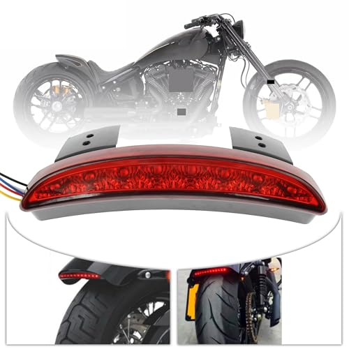 Luz trasera Sportster XL解决信号不清的改装刹车转向灯 2