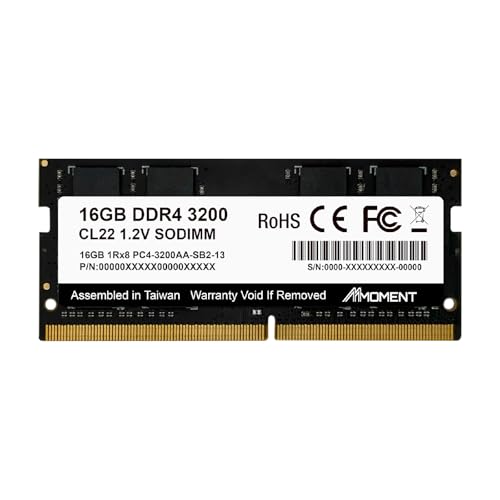 Amazon.co.jp: MMOMENT DDR4 16GB 3200Mhz SODIMM ノートPC用メモリ