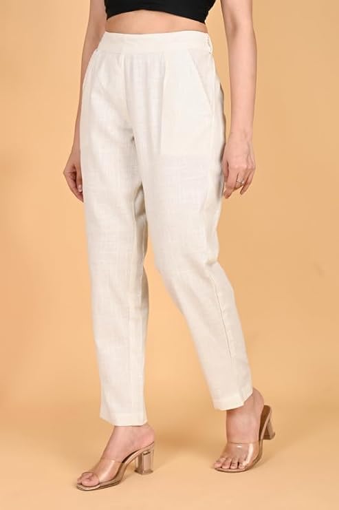 Image of DIGITAL SHOPEE Women's Regular Fit Casual Pants