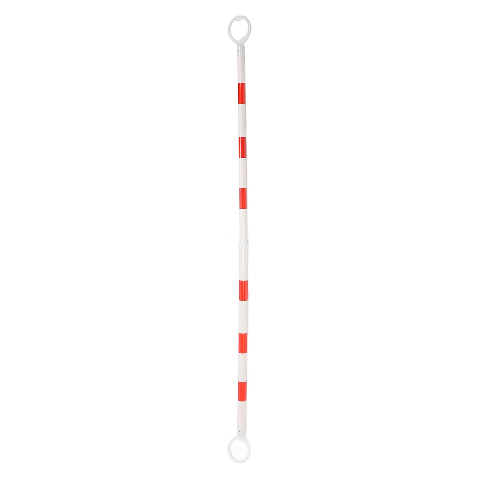 Alomejor Barra de Cono Retráctil Barra de Cono de Tráfico Expandible de Plástico Diseño Reflectante Barrera de Advertencia Ajustable de 37,8 a 70,9 Pulgadas para Estacionamientos Áreas de Eventos de