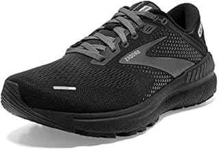 Brooks Womens Adrenaline GTS 22 Black/Black/Ebony 10.5 B - Medium