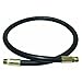 Apache 0.5 in. Dia. x 12 in. L 3500 psi Rubber 2-Wire Hydraulic Hose