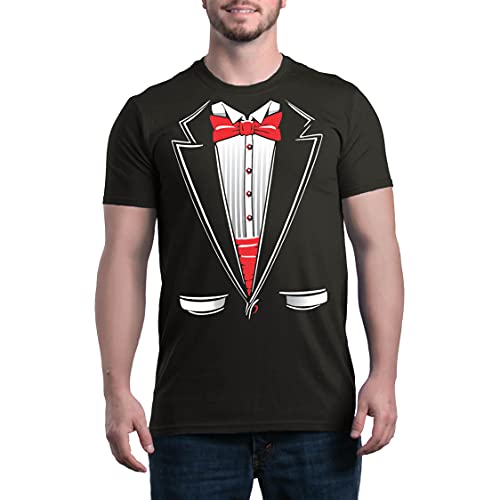 T-shirt smoking costume original à offrir pour anniversaire et gala