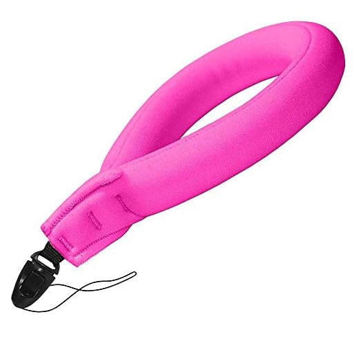Waterproof Camera Float, Universal Floating Strap for Underwater Camera,Waterproof Pouch Case GoPro,Nikon,Canon,Sony,Pentax,Camcorders,Panasonic,Keys and Sunglass - Pink