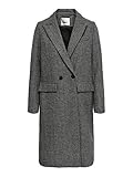 Mantel ONLY Damen ONLMADISON Wool Coat OTW Wollmantel, Black, M