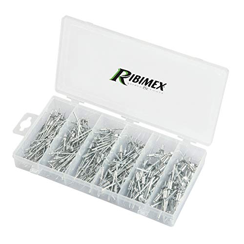 Ribimex PRGOU320RIV Maletín de remaches 320 piezas
