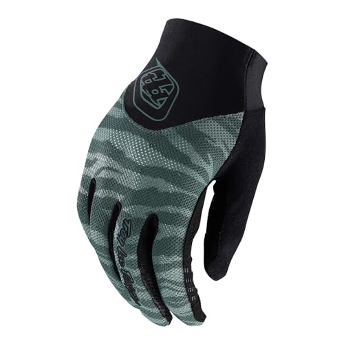 Troy Lee Designs Womens Ace 2.0 Glove, Tiger Steel Green, Large