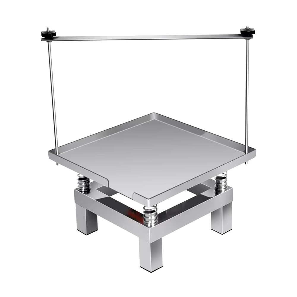 Plateforme vibrante pour test de mortier Toplionace en acier robuste avec fixation réglable