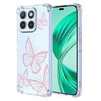 Teebo Funda Para P60/Huawei P60 Pro Case Uso Rudo, Transparente PC