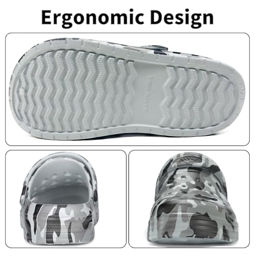 Image of Boy Girls Comfortable Garden Clogs | Slip-On Mules Slides Sandals Beach Slipper for Little /Big Kid