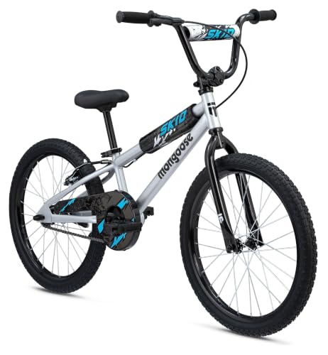 Mongoose Skid Kids Bike, 20-Inch Wheels, Coaster & Hand Brake, BMX-Style by Mongoose - Used condition - Image 2