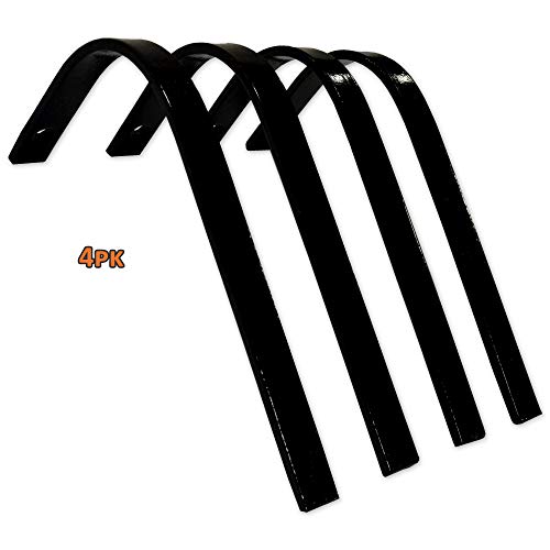 Copper Ridge Outdoors Replacement Tines - 4pk - Use with Landscape Rake, Heavy Duty Spring Steel, 10 in. Tall x 1 in. W, Easy to Install, Rake Woodland Trails, Prep Soil for Food Plots