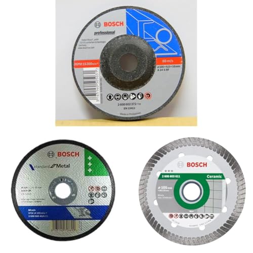 Image of Bosch BI241 Metal 4-inch Grinding Wheel Set (Pack of 5)