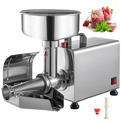 Comparison: Best Electric Tomato Press 6 VBENLEM 110V Electric Tomato Strainer 370W Commercial Grade Tomato Milling Machine Stainless Steel Tomato Press and Strainer 90-160 Kg/H Pure Copper Motor Food Strainer and Sauce Maker