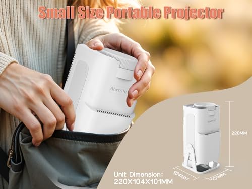 Alwtniet Smart Mini Projector HY320 NTV の商品画像 6