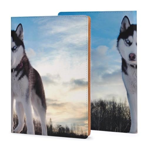 Couverture de carnet A5 Husky en similicuir rechargeable pour écriture quotidienne