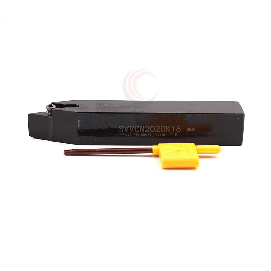 1PC SVVCN1010H11 SVVCN1212H11 SVVCN1616H11 SVVCN2020K11 SVVCN2525M11 SVVCN1616H16 2020K16 2525M16 External Turning Tool Holders(SVVCN2020K16)
