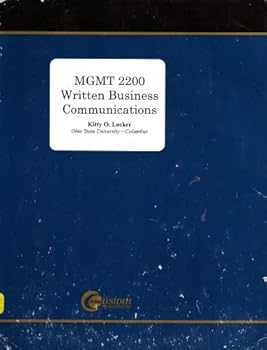 Paperback MGMT 2200 Written Business Communications Book