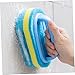 OHPHCALL 4pcs Kitchen Cleaning Sponge Brush Heavy-Duty Scrub Brush for Pots Pans Dishes Ergonomic Handle Design for Easy Gripping for Removing Grease and Grime