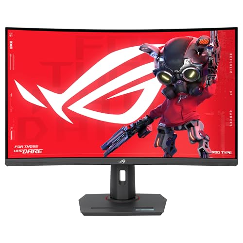 Asus Rog Strix Xg32wcs - Monitor Gaming Usb Tipo-C De 32 Pulgadas 2560x1440, Curvo, 180 Hz Sobre 144 Hz , 1ms Gtg , Fast Va, Emlb Sync, Freesync, Asus Rog Strix Xg32wcs - Monitor Gaming Usb Tipo-C De 32 Pulgadas 2560x1440, Curvo, 180 Hz Sobre 144 Hz , 1ms Gtg , Fast Va, Emlb Sync, Freesync,