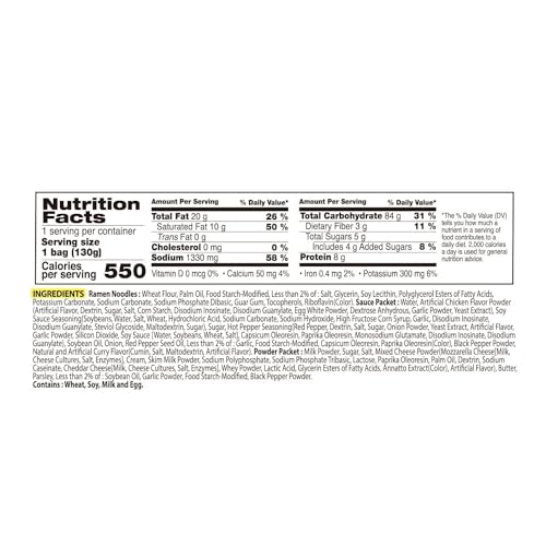 SPICEBRO for sam yang Buldak Spicy Ramen, Carbonara Hot Chicken Ramen, Korean Stir-Fried Instant Noodle, 5 Pack