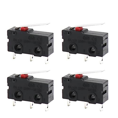 Micro-interrupteurs KW12 de fin de course 3 broches 5A pour imprimante 3D x10