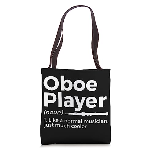 Bolso Tote Divertido Oboe Player miniatura 1