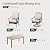 SUNSHINE VALLEY 7 Piece Patio Dining Sets for 6, Outdoor Table and Chairs with Cushioned Wicker Swivel & Leg Patio Dining Chairs & Wood-Like Dining Table, Outdoor Dining Sets for Lawn Garden Backyard