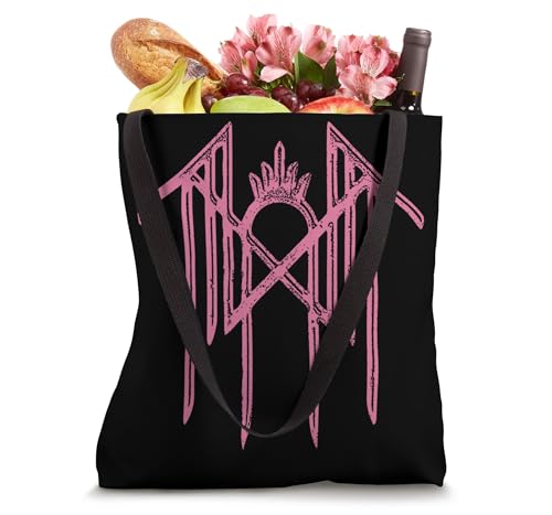 Bolso Tote Negro Sleep Token Even In Arcadia miniatura 4