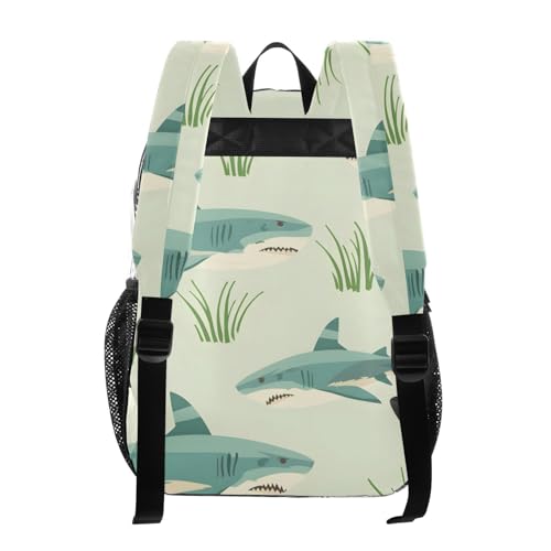 SUABO Shark Clear Backpack Heavy Duty Clear Bookbag Transparent See Through PVC Backpacks for School3