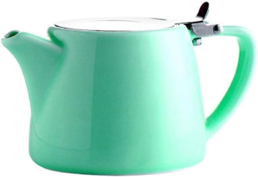 Ceramic Brew Coffee Pot Filter Household Tea Pot Office Drinkware Barware Bubble Teapot (Color :)