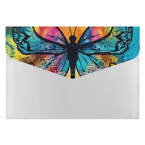 Porte-documents papillon trieur de bureau à 6 compartiments porte-CV