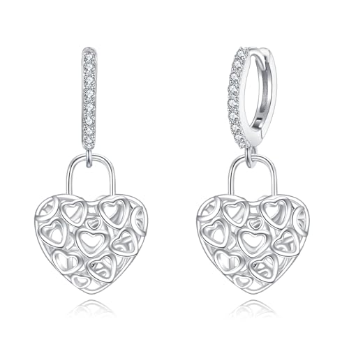 Boucles d'oreilles cœur argent | Un symbole d'amour pur à offrir