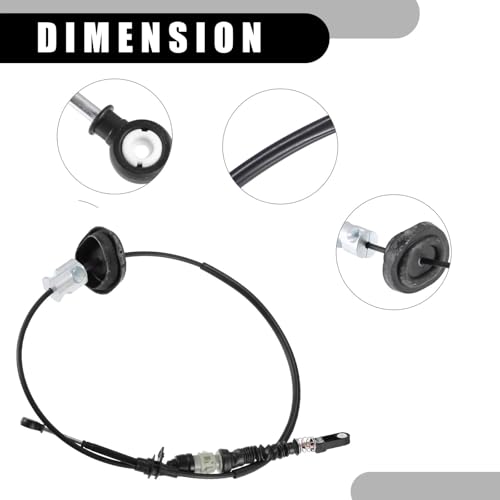 Câble de commande de levier de vitesses 5273214AF robuste pour Chrysler 200 et Sebring - 5
