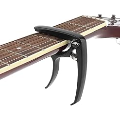 MuzcYM Capodastre pour guitare acoustique et électrique à 6 cordes, capodastre pour guitares acoustiques et électriques… - Les Beatles, Paul McCartney, John Lennon, RIngo Starr, George Harrison