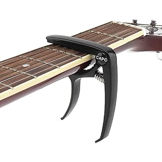 MuzcYM Capodastre pour guitare acoustique et électrique à 6 cordes, capodastre pour guitares acoustiques et électriques… - Les Beatles, Paul McCartney, John Lennon, RIngo Starr, George Harrison
