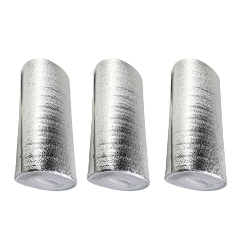 BEAUTIFABLE Radiator Reflective Film Wall Thermal Insulation Prevents Freezing and Heat Loss Aluminum Foil Thermal Insulation Reflective Film for Attic Garage Shed Hutch Kennel Campervan Greenhouse