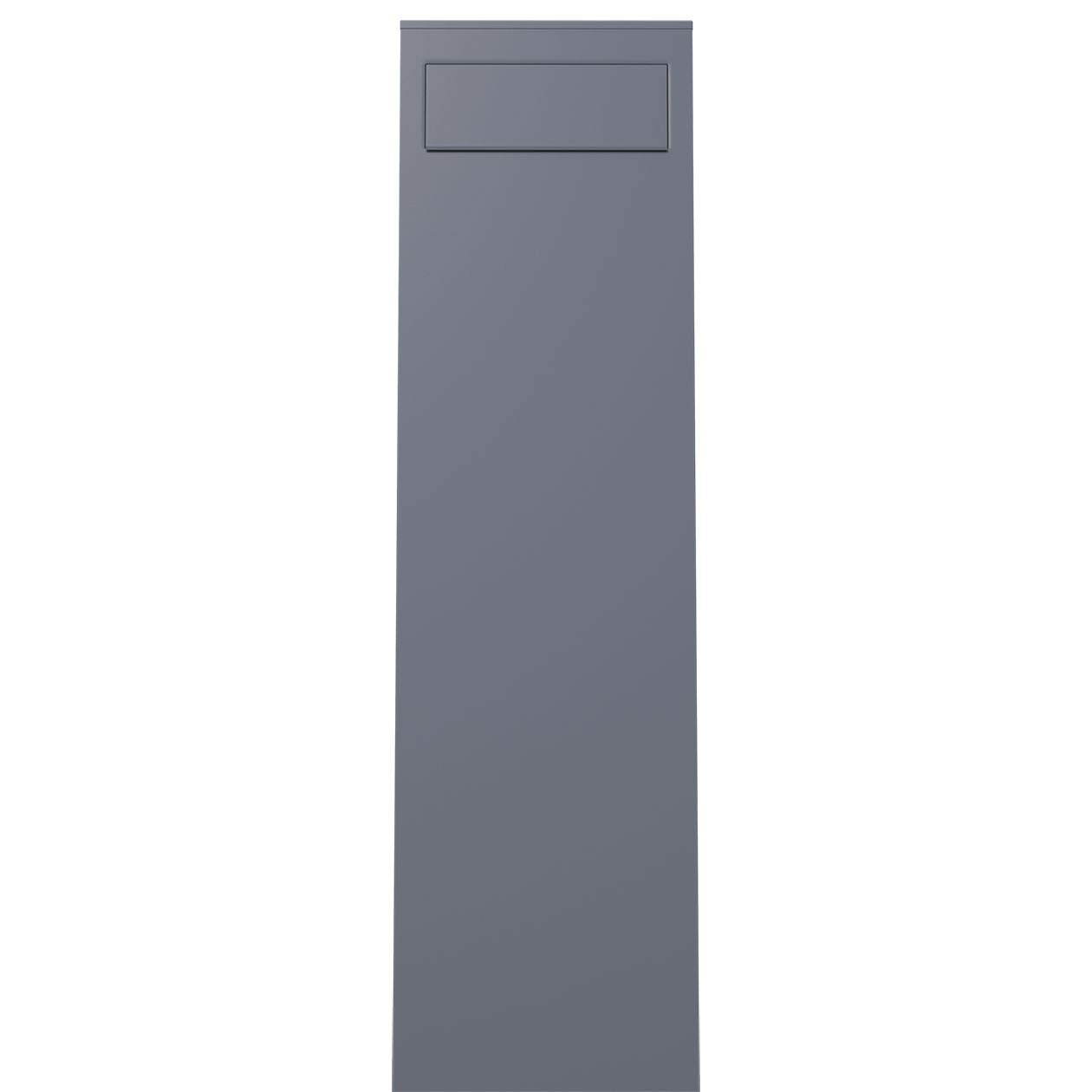 Supporto Casella Postale, Design Cassetta Monolith Grigio Metallizzato – bravios