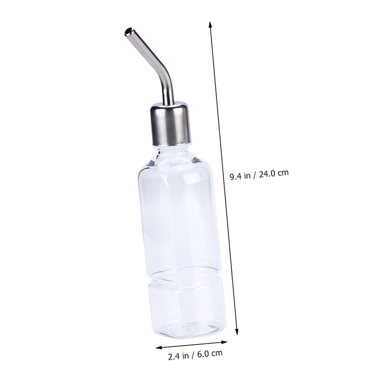 WOONEKY 6pièces Bouteille Eau pour Rongeurs Distributeur Suspendu Abreuvoir pour Hamsters Et Cochons Anti-Fuite Facile à Installer