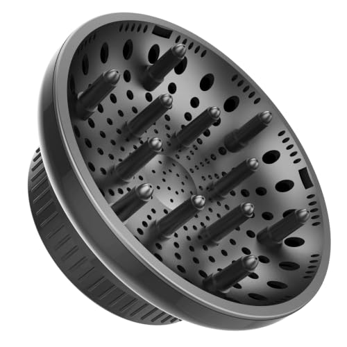 BLOLYO Universal Hair Dryer Diffuser Black