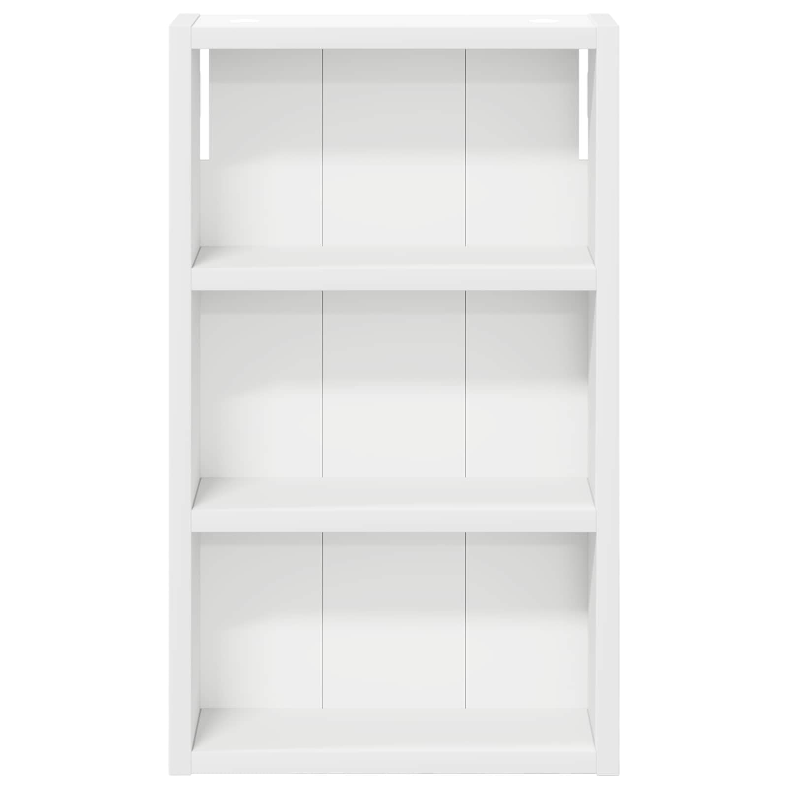 Armario de pared para cuarto de baño, 30 x 10 x 50 cm, con 2 estantes, montado en la pared, moderno espacio de almacenamiento para muebles de baño, armario bajo lavabo y lavabo