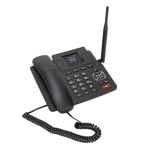 Telefone VOIP Sem Fio, Correio de Voz Multifuncional Tela Colorida de 2,4 Polegadas Telefone VOIP Ma