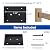Muzata 40Pcs Deck Railing Brackets Connectors Rail Support Kit for 2x4(1.5"×3.5") Railing with 246pcs Screws Wooden Fance Handrail Wood Railing System Cable Railing Baluster Railing, WT11