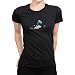 Produktbild Planet Nerd Milchstraße - Damen T-Shirt, Größe S, schwarz