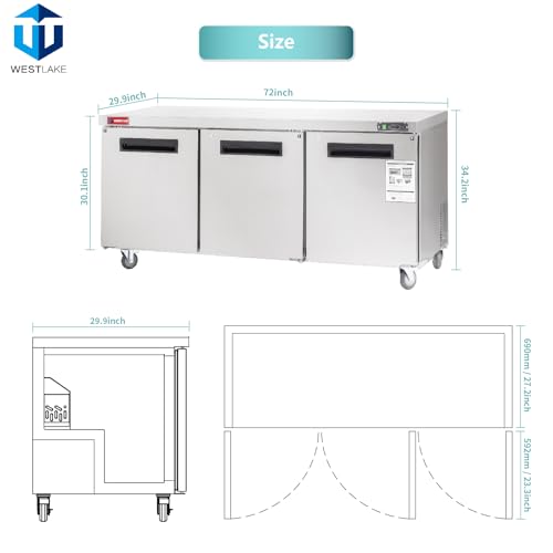 True T-72 commercial refrigerator