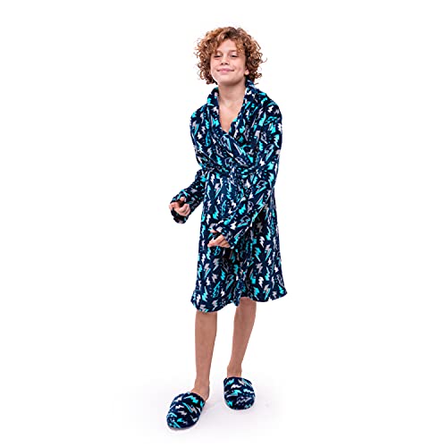 Sleep On It Pajamas Boys Robes For Kids | Fleece Pajama Bathrobes For Boys Sleep And Lounge #TOP1
