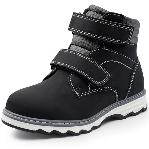 Bottines imperméables garçon chaussure pluie noire taille 27 EU