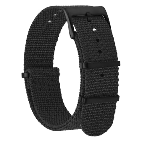 BISONSTRAP One-Piece Nylon Military Watch Strap Cover