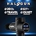 Halogun Massage Gun 20 Speed Cordless Handheld Electric Back Deep Tissue & Muscle Massager, Equipment and Percussion Device Featuring Quiet Glide Technology